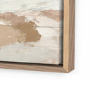 Mirage Desert No 1 by Melanie Biehle - 40X40 White Oak Framed Canvas