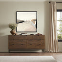 Aetheria Desert No 2 by Melanie Biehle - 40X40 Black Maple Framed Canvas