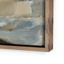 Luxe Artistry Pinnacle by Melanie Biehle - 32X26 Rustic Walnut Framed Canvas