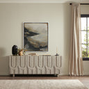 Veritas The Luxury Of Time by Melanie Biehle - 34X40 White Maple Framed Canvas