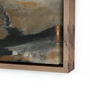 Veritas The Luxury Of Time by Melanie Biehle - 27X32 Rustic Walnut Framed Canvas