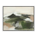 Aria Quiet Splendor by Melanie Biehle - 32X25 White Maple Framed Canvas