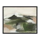 Aria Quiet Splendor by Melanie Biehle - 32X25 Black Maple Framed Canvas