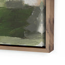 Aria Quiet Splendor by Melanie Biehle - 32X25 Rustic Walnut Framed Canvas