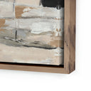 Luxe Artistry Chalet by Melanie Biehle - 32X25 Rustic Walnut Framed Canvas