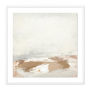 Mirage Desert No 1 by Melanie Biehle - 48X48 White Maple Framed Paper