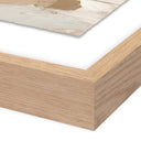 Mirage Desert No 1 by Melanie Biehle - 40X40 White Oak Framed Paper