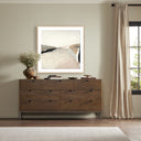 Aetheria Desert No 2 by Melanie Biehle - 40X40 White Oak Framed Paper