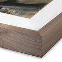 Veritas The Luxury Of Time by Melanie Biehle - 275X32 Rustic Walnut Framed Paper