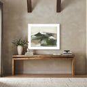 Aria Quiet Splendor by Melanie Biehle - 40X325 White Maple Framed Paper