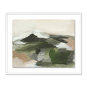 Aria Quiet Splendor by Melanie Biehle - 48X39 White Maple Framed Paper