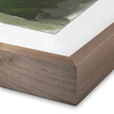 Aria Quiet Splendor by Melanie Biehle - 24X20 Rustic Walnut Framed Paper