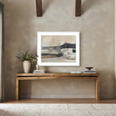 Luxe Artistry Chalet by Melanie Biehle - 40X325 White Maple Framed Paper