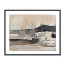 Luxe Artistry Chalet by Melanie Biehle - 32X26 Black Maple Framed Paper