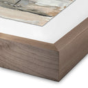 Luxe Artistry Chalet by Melanie Biehle - 32X26 Rustic Walnut Framed Paper