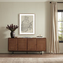 Veridian Collection No 4 by Valeria Sidanez - 30X40 Rustic Walnut