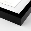 Celeste No 6 by Valeria Sidanez - 40X40 Black Maple