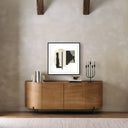 Celeste No 6 by Valeria Sidanez - 32X32 Black Maple