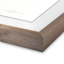 Celeste No 6 by Valeria Sidanez - 32X32 Rustic Walnut