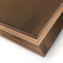 Garden Elegance Peonies by Jess Engle - 30X40 Rustic Walnut