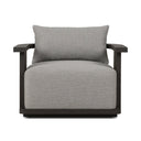 Luxe Tahana Outdoor Metal Swivel Chair