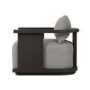 Luxe Tahana Outdoor Metal Swivel Chair