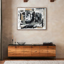 Harmonious Balance Within by Elizabeth Sheppell - 48X365 Rustic Walnut