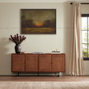 Verity Art - Wandering Cliffs by Elizabeth Sheppell - 40X335 Rustic Walnut