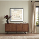 Luxe Artistry Layered Landscape I Love by Elizabeth Sheppell - 40X40 Black Maple