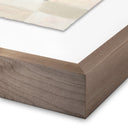 Luxe Artistry Layered Landscape I Love by Elizabeth Sheppell - 40X40 Rustic Walnut