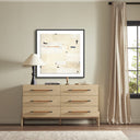 Artistic Layered Landscape II Faith by Elizabeth Sheppell - 40X40 Black Maple