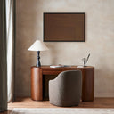 LuxeArt Broken Alphabet by Karen Covey - 32X22 Black Maple