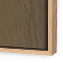 LuxeArt Broken Alphabet by Karen Covey - 40X27 White Oak