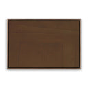 LuxeArt Broken Alphabet by Karen Covey - 32X22 Rustic Walnut