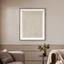 Artisan tain No 1 by Karen Covey - 32X40 Rustic Walnut