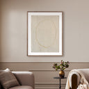 Aetherial tain No 2 by Karen Covey - 32X40 Rustic Walnut