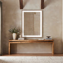 Elegant Acceptance No 2 by Karen Covey - 36X48 Rustic Walnut