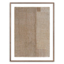 Elegant Acceptance No 2 by Karen Covey - 30X40 Rustic Walnut