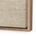 Aetherial Acceptance No 3 by Karen Covey - 40X40 Rustic Walnut