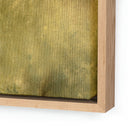 Luxe Artistry Blue Splendor by Aileen Fitzgerald - 32X225 White Oak Framed Canvas Floater