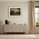 Opulent Crescent Canopy by Lina Gordievsky - 40X305 White Oak