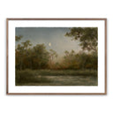 Opulent Crescent Canopy by Lina Gordievsky - 48X365 Rustic Walnut