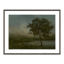 Aurelia Firefly Field by Lina Gordievsky - 24X19 Brimfield Black