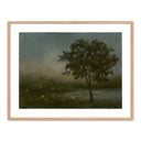 Aurelia Firefly Field by Lina Gordievsky - 24X19 White Oak