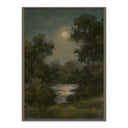 Luxe Artistry Pearl Moon by Lina Gordievsky - 295X40 Brimfield Black