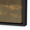 Verve Art Still Of The Night by Lina Gordievsky - 32X23 Black Maple