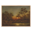 Celeste Collection Sunlit Oasis by Lina Gordievsky - 32X235 White Oak