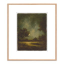 Aetherial Mystique Of Nightfall by Lina Gordievsky - 28X32 White Oak