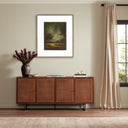 Aetherial Mystique Of Nightfall by Lina Gordievsky - 345X40 Rustic Walnut