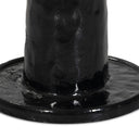 Luxe Nerissa Floor Lamp - Glossy Black Cast Aluminum